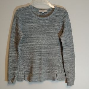 Loft heathered gray sweater
